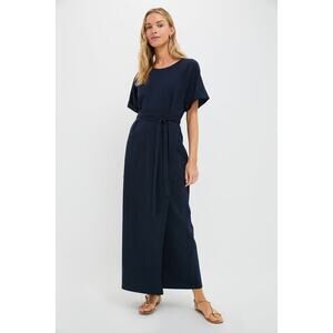 TUCKERNUCK Navy Clarissa Maxi Dress Size M NWT Retail $168 Tuckernuck